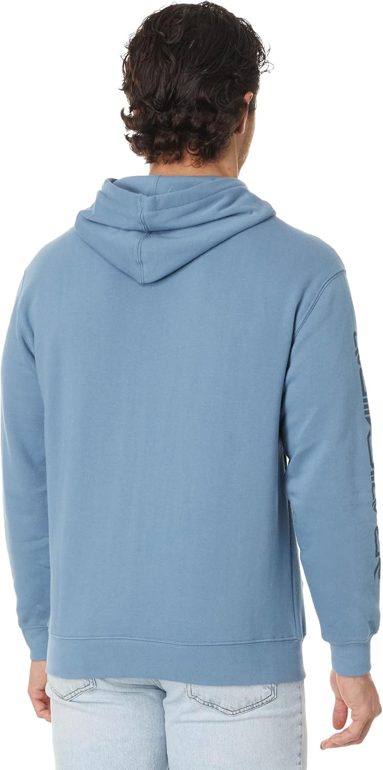 Quiksilver Men's Omni Logo Hoodie Pull Over Hooded Fleece