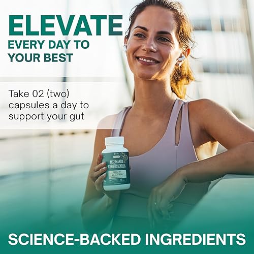 Miniatura 7 de FloraBliss Christensenella Minuta y Akkermansia Probiótico, 50 mil millones de UFC, 8 cepas probióticas, suministro para 45 días, con extracto de
