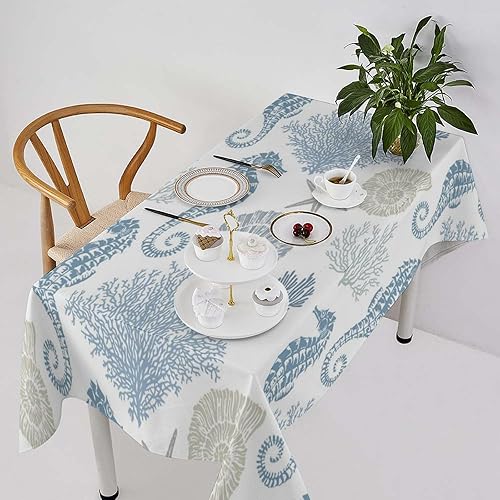 Vista 245 de Mantel floral retro de los años 70, diseño bohemio abstracto de flores amarillas naranjas para decoración de mesa de campo, granja, cocina, comedor