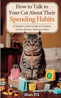 How to Talk to Your Cat About Their Spending Habits: A Modern Cat’s Guide to Careers, Online Scams, Voting & More