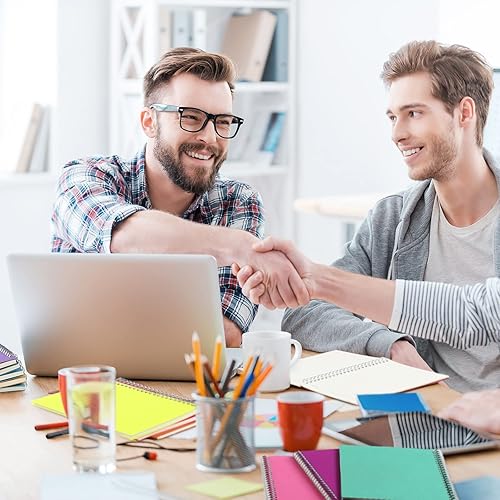 Miniatura 6 de 30 cuadernos en espiral a granel cuadernos de 83 x 55 pulgadas 15 cuadernos escolares de color pastel A5