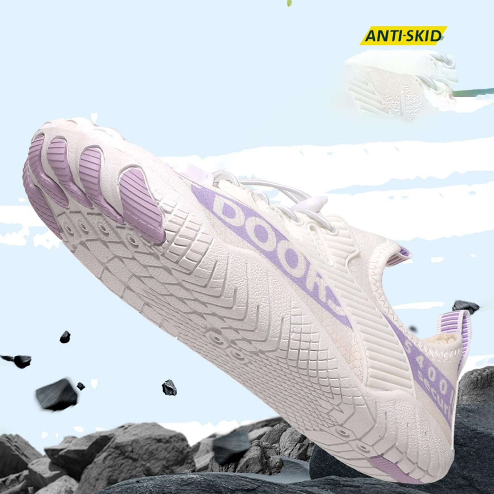 Calzature da Uomo e da Donna, Scarpe Leggere Antiscivolo a Piedi Nudi, Scarpe da Trekking a Piedi Nudi, morbide e comode