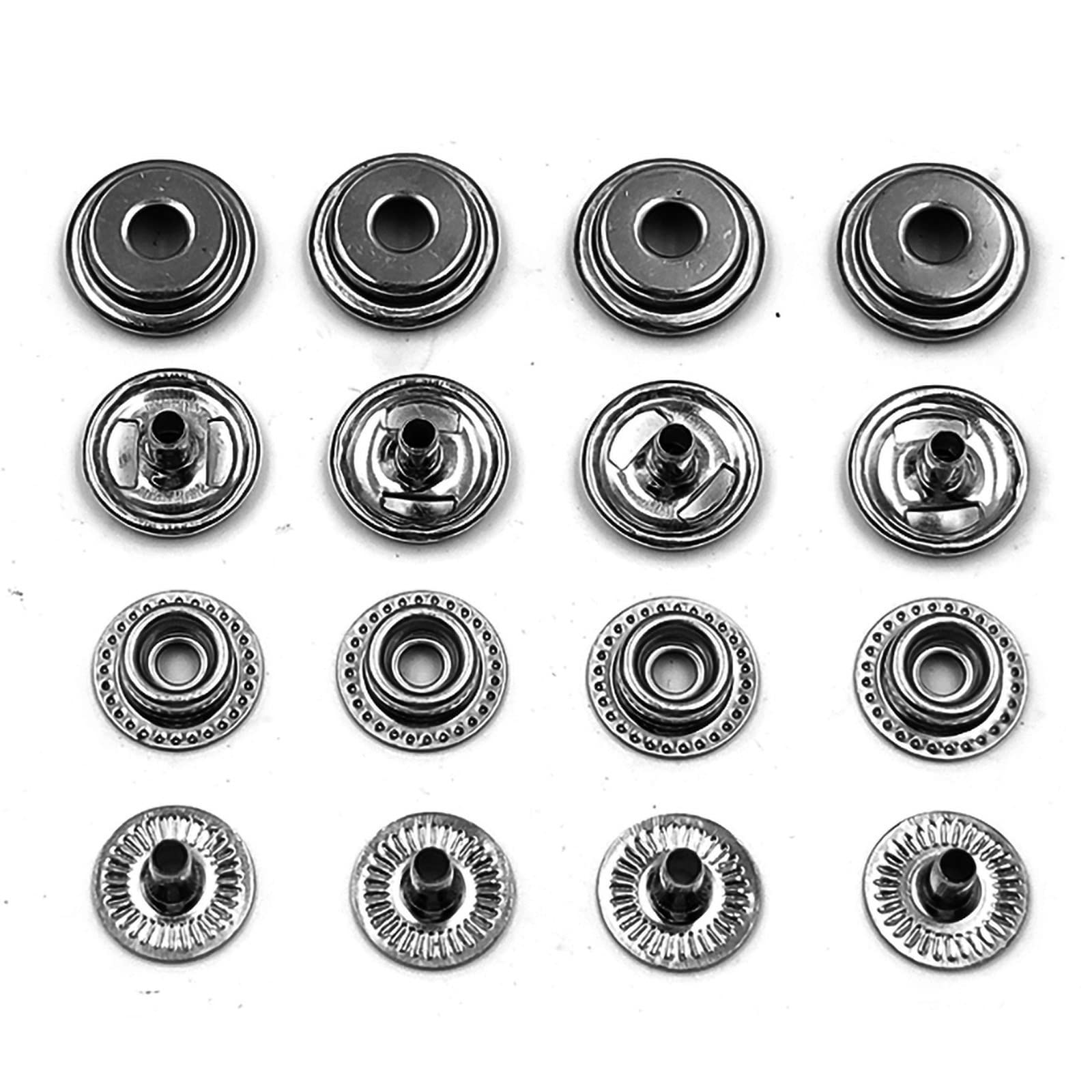 Amazon | OCEVEN ジャンパーホック (17mm 10セット) ガンブラック