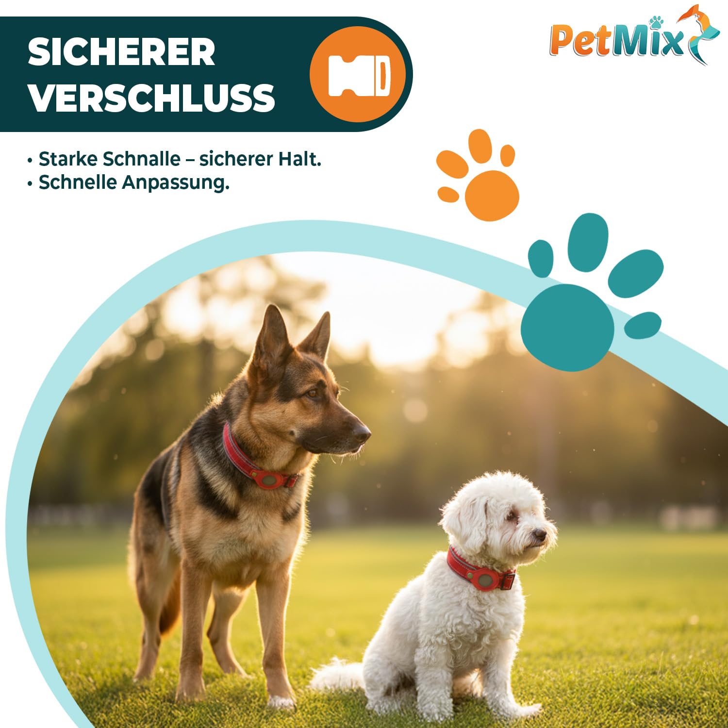Collier GPS pour chien - Collier GPS pour petit chien - Traceur GPS pour chien - Dispositif de localisation de chien - Collier pour chien (noir, S)