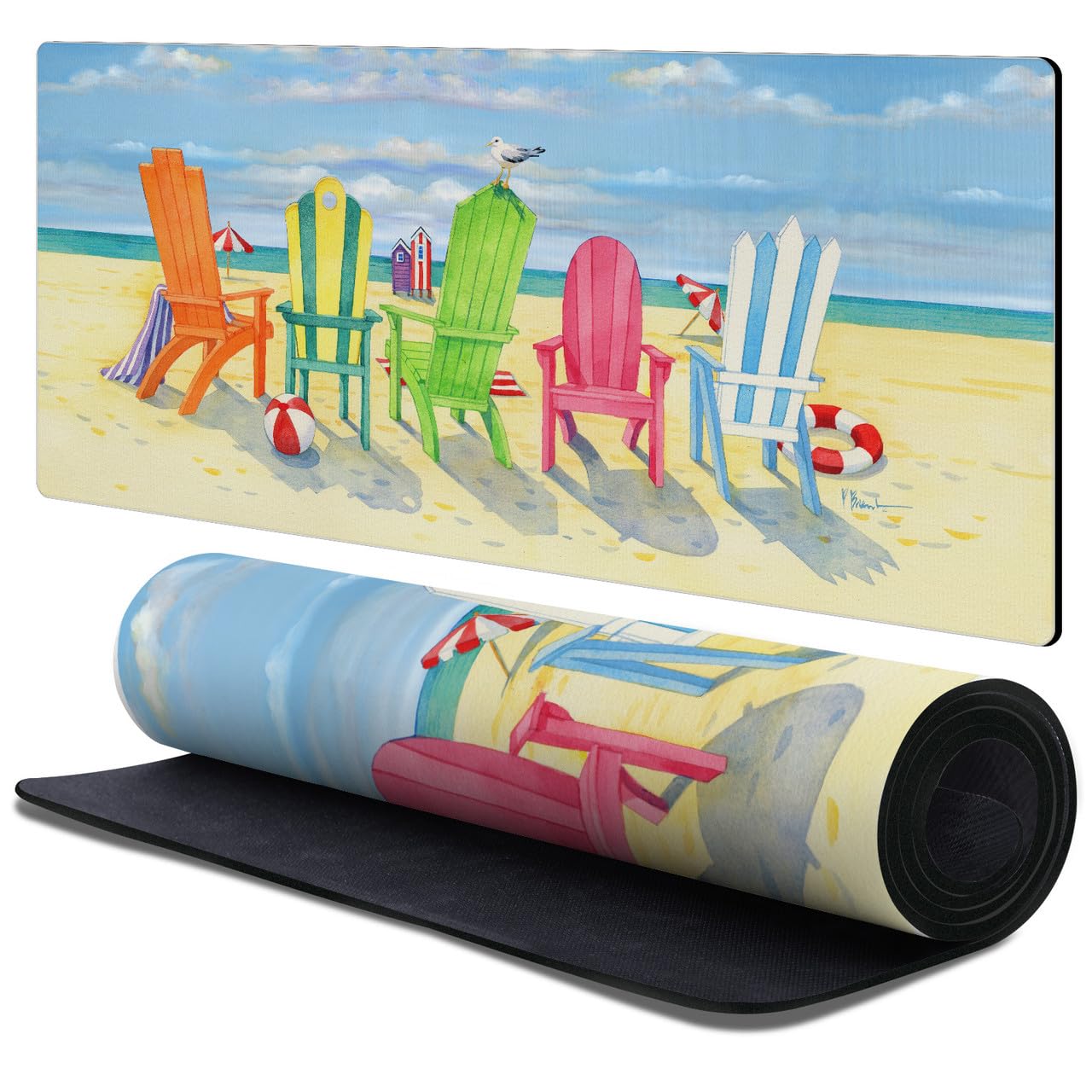 Tapis de souris grand format 90x40 cm collection Paul Brent Brighton - 8
