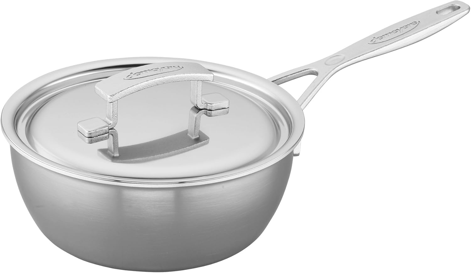 Demeyere Industry 5-Ply 2-qt Stainless Steel Saucier