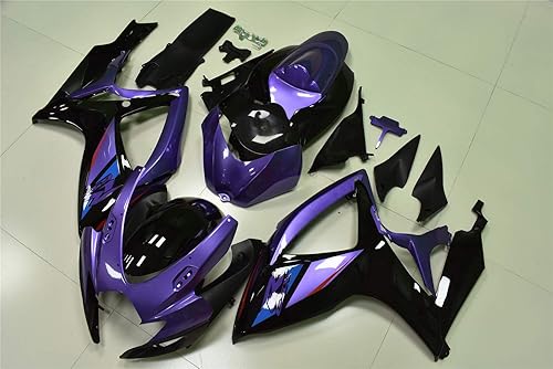 Miniatura 2 de Carenado púrpura apto para Suzuki 2006 2007 GSXR 600750 inyección ABS carrocería nuevo posventa kit plástico 06 07 GSX-R 600 750 Y111