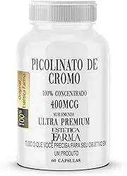 Cromo Picolinato 400mcg 60c original Estetica Farma