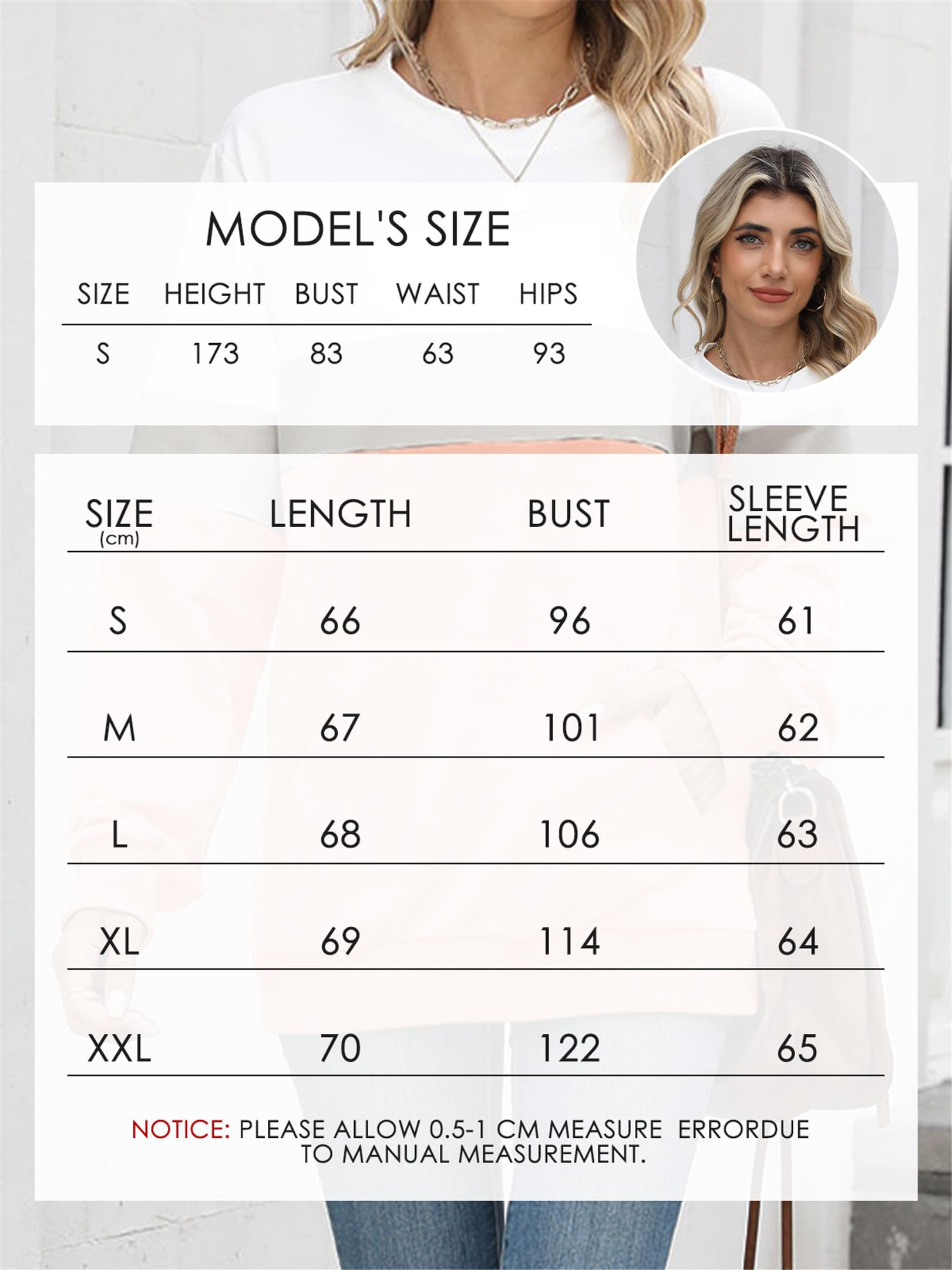 Bluza damska z długim rękawem, basic, okrągły dekolt, bez kaptura, bawełna, casualowa, z kieszeniami, luźna, oversize, jednokolorowa, na jesień, zimę, sport, streetwear, S-XXL
