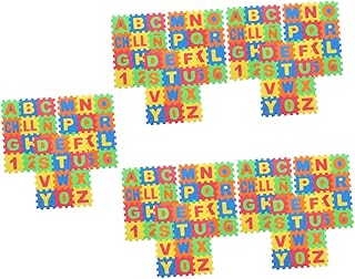 180 Peças Tapetes De Jogo De Bebê Quebra-Cabeças Para Crianças Quebra-Cabeças De Bebê Tapete De Jogo De Bebê Tapete De Letras Quebra-Cabeça Tapetes De Espuma Para Chão Almofada De SAFIGLE