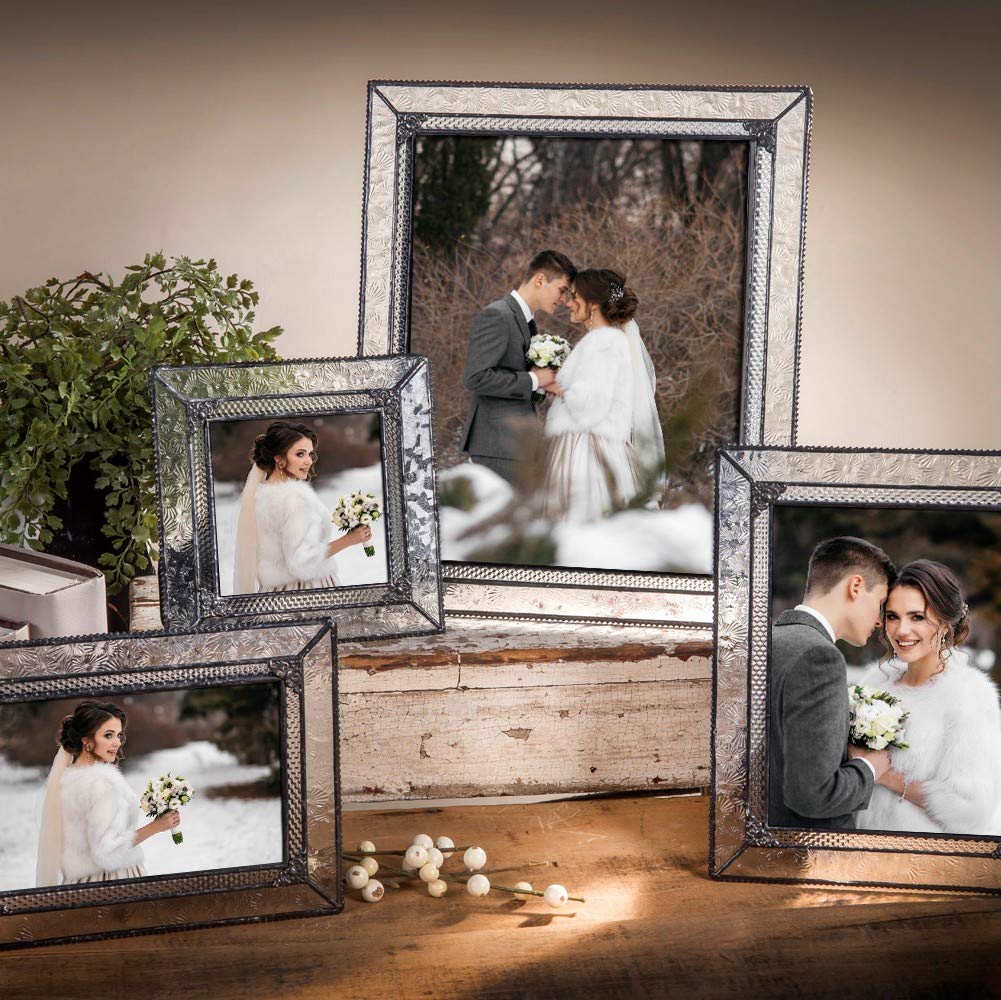 Amazon.com - J Devlin Glass Art Pic 380-44 Square 4 x 4 Picture