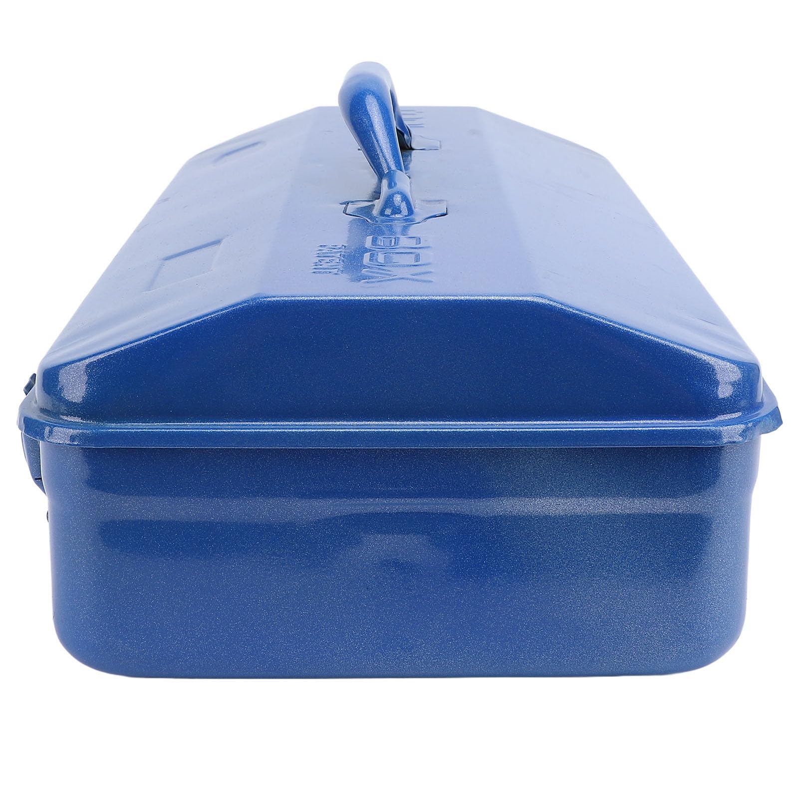 Keenso Cassetta Portattrezzi in Metallo, Tool Box Metallico Portatile per | Cassetta degli attrezzi blu, cassetta degli attrezzi in metallo, organizer portatile per riporre gli attrezzi, struttura in