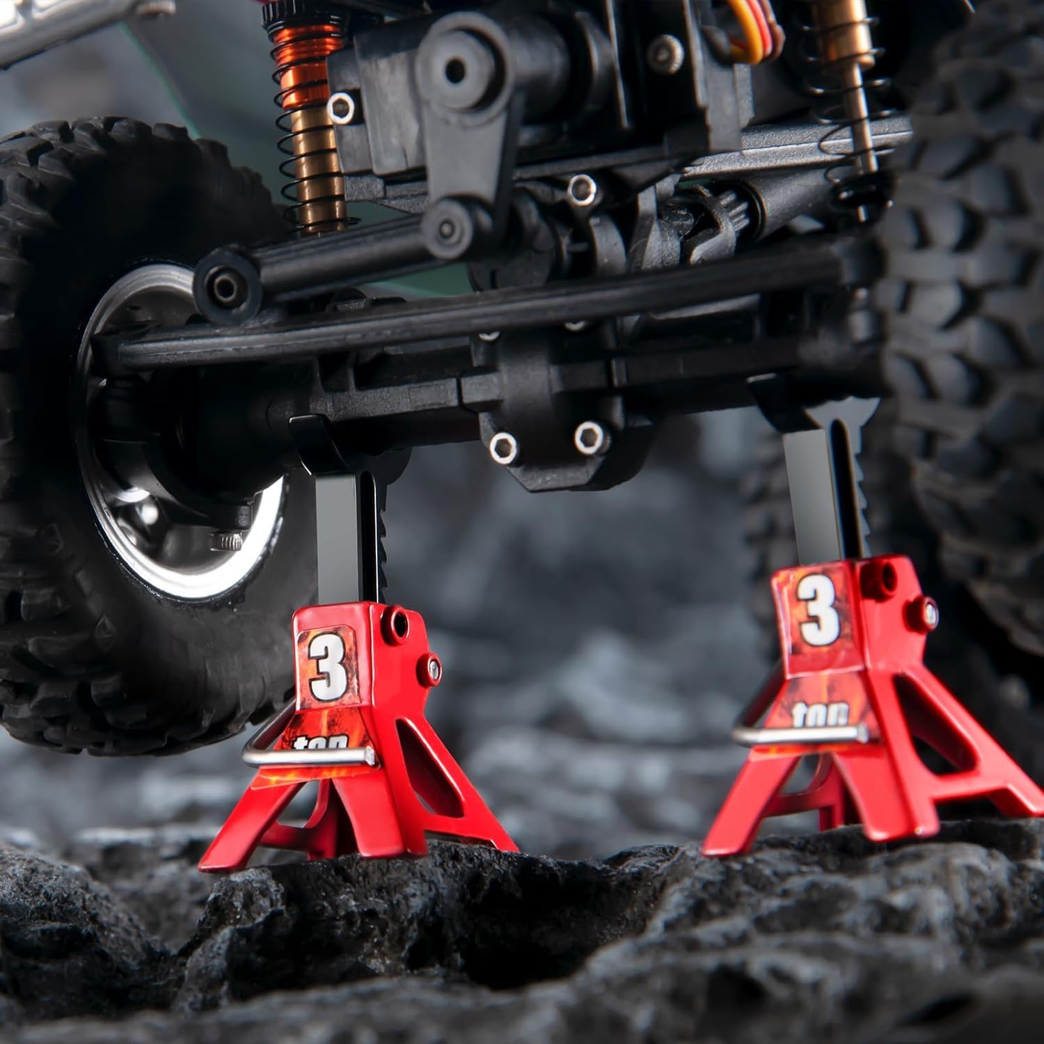 Amazon.com: 1/24 Scale Realistic Metal Adjustable Jack Stands for
