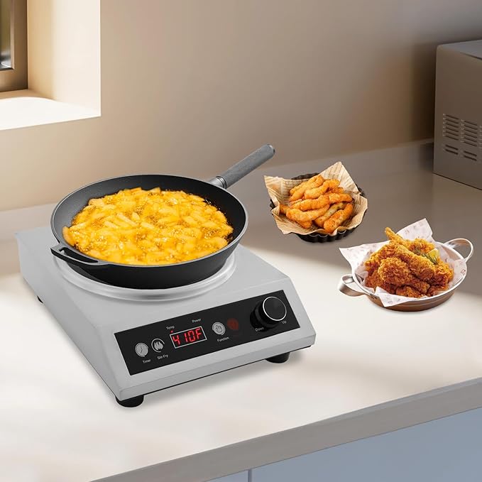 Estufa Vitrocerámica 1 Puesto 40 cm De piso 110V miniatura 8