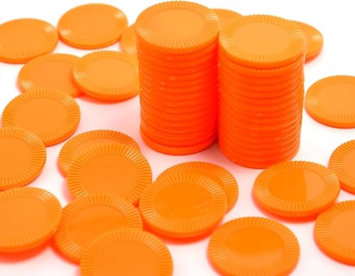 Miniatura 10 de 64pcs 1.260 in1.26 pulgadas plástico opaco aprendizaje contadores discos mini fichas de póquer fichas de juego con caja de almacenamiento