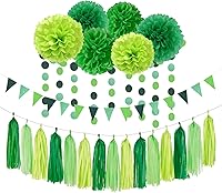 Vista 15 de Nuestra marca Ouruola - Paquete de decoración para fiestas de baby shower boho - 28 piezas de decoración de cumpleaños, boda, despedida de soltera