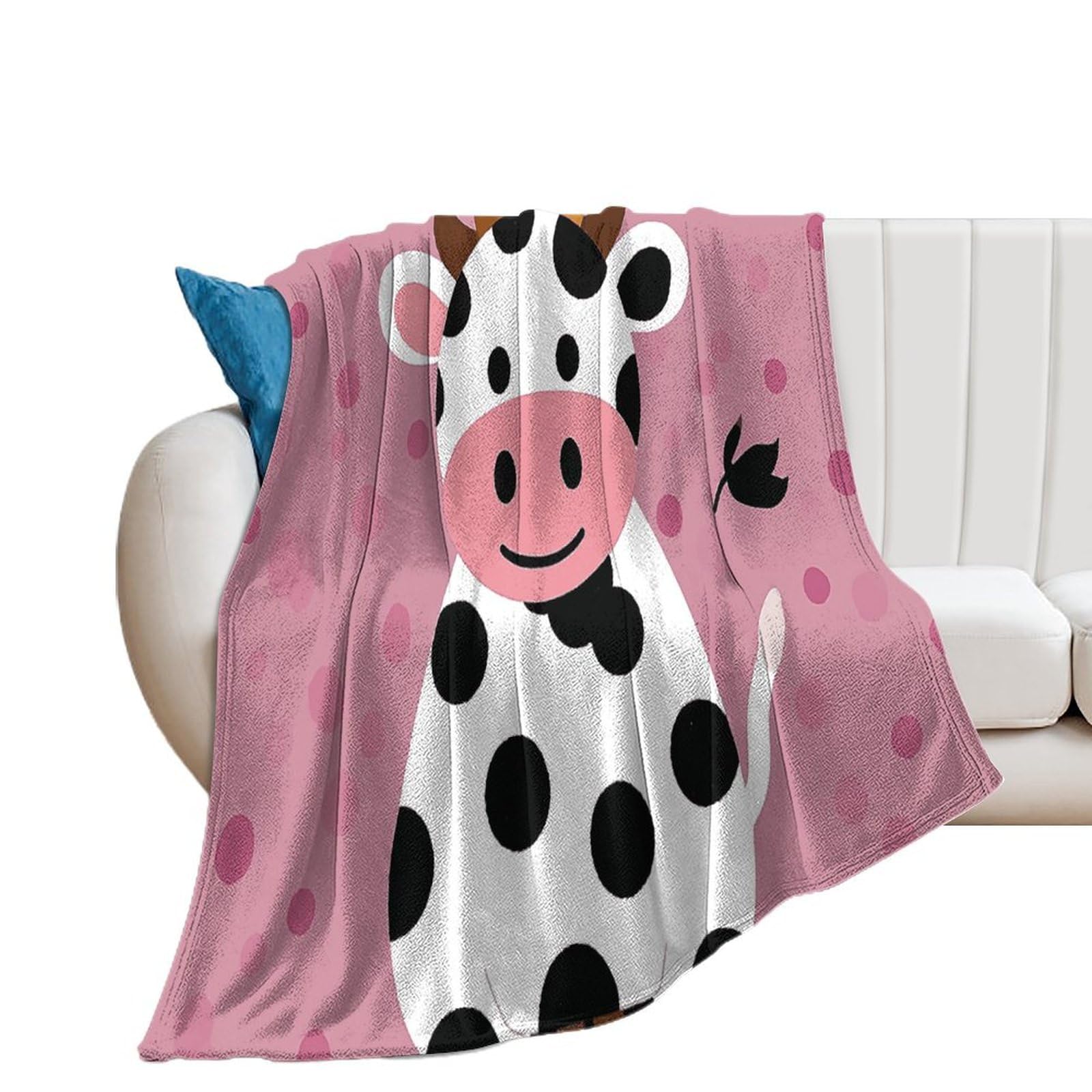 Couverture en flanelle chaude et mignonne pour envelopper votre famille de douceur