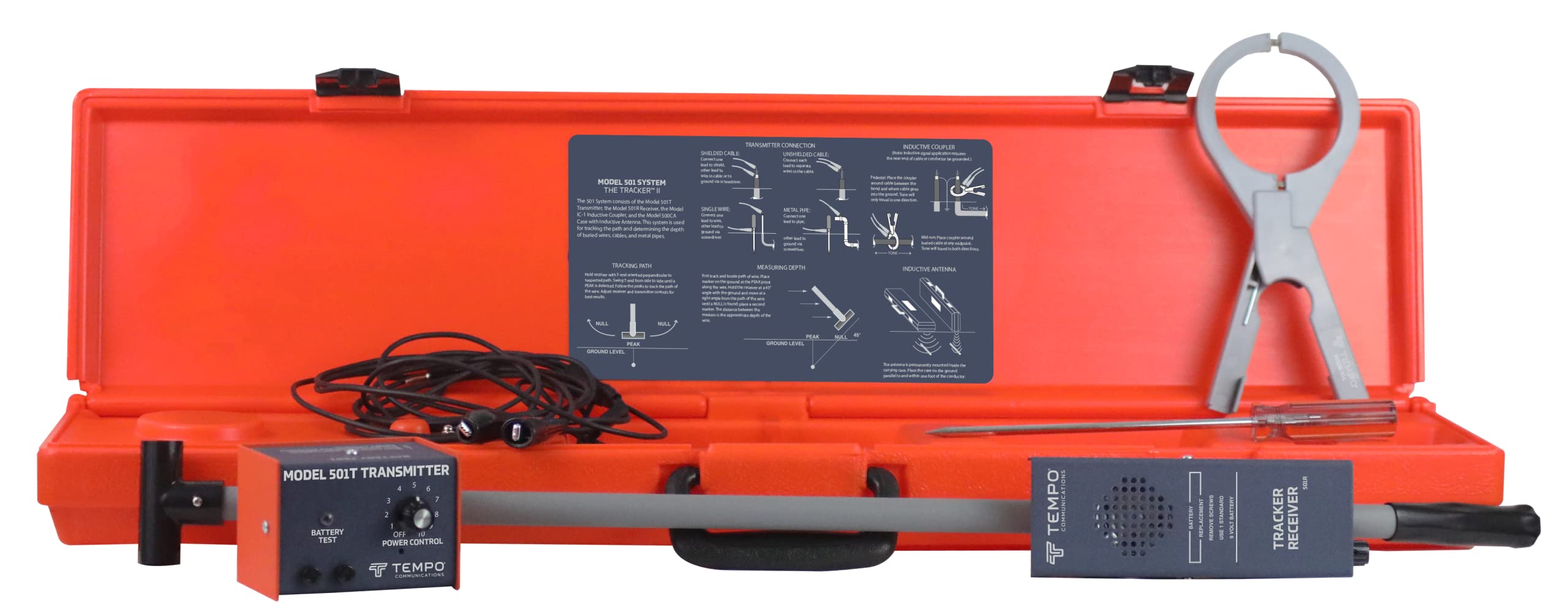 【もございま】 Tempo Communications 501 Tracker II Underground Cable Locator