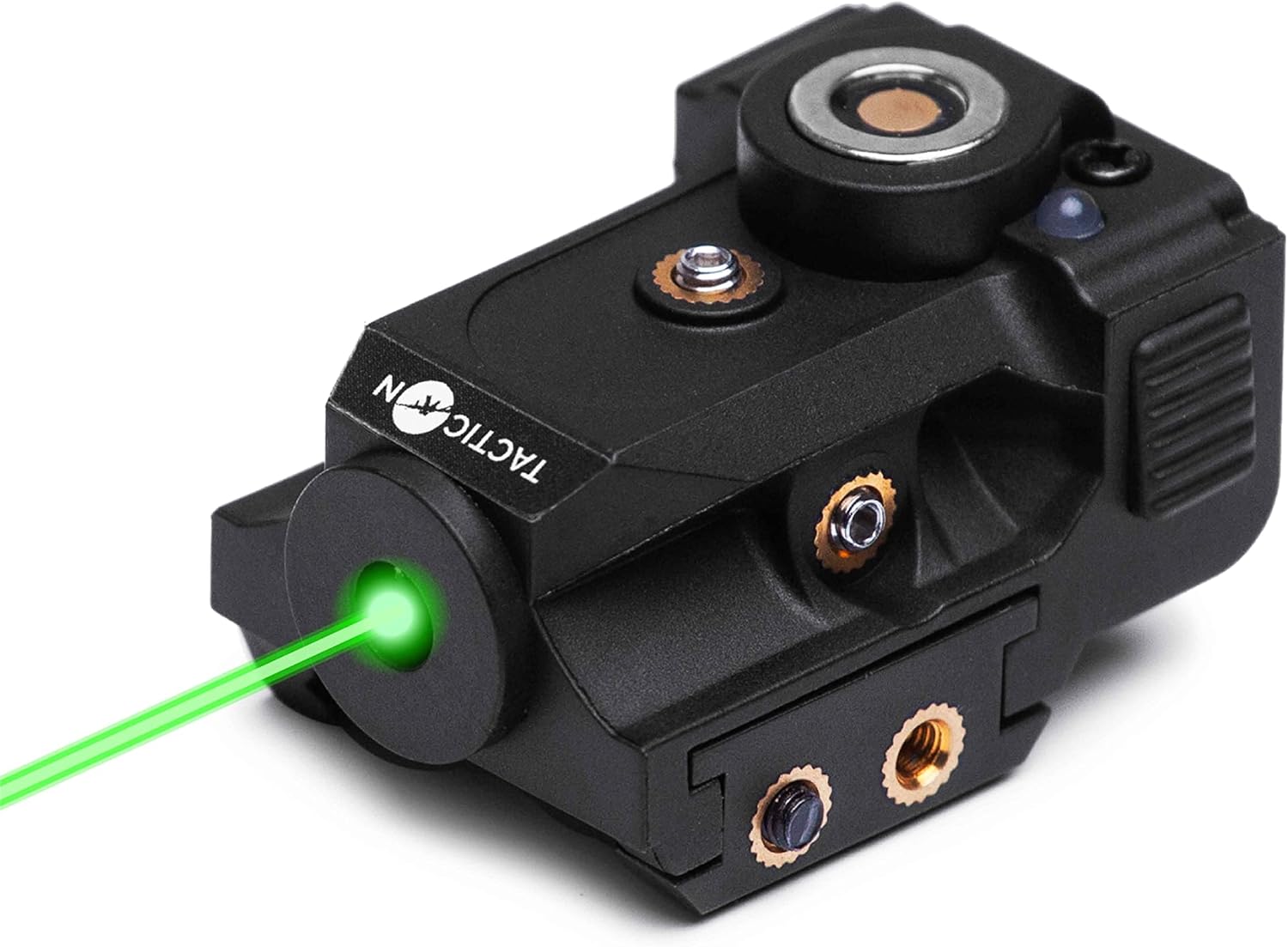 Tacticon BattleBeam V1 Laser Sight | Rifle or Handgun | Weaver or Picatinny Rail | Red Green or Blue Dot Lazer Sight Pistol | Tactical Sights Airsoft | Scope Hand Gun Rifles | Pistol | Air Soft Optic