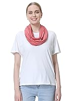 Vista 2 de NeoTech Care Bufanda de lactancia para bebés Tela suave (rosa)