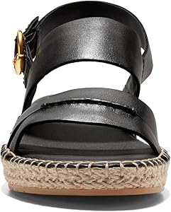 Amazon.com | Cole Haan Women's Cloudfeel Tilden Sandals, Black