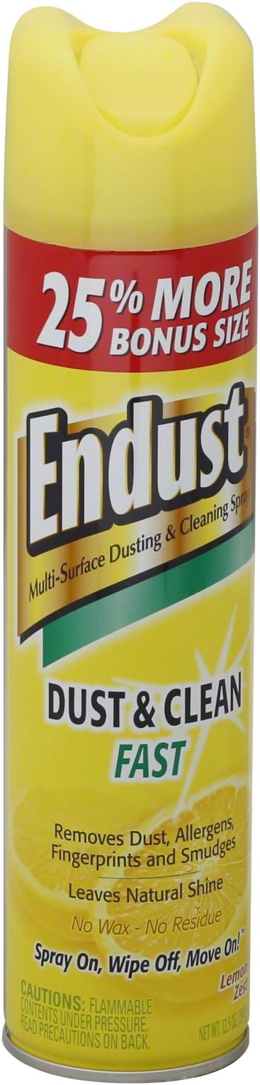 Endust Furniture Spray Lemon Scent 12.5 Oz