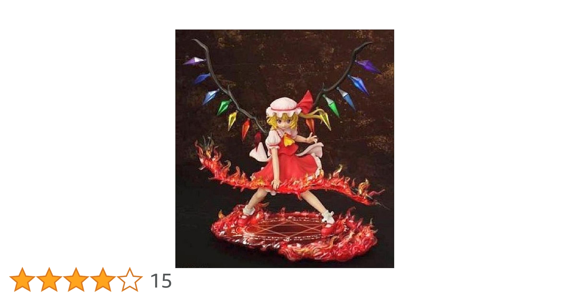 悪魔の妹 フランドール・スカーレット 紅剣ver. 1/7 フィギュア DOL]悪魔の妹 フランドール・スカーレット-紅剣ver.- ブラック
