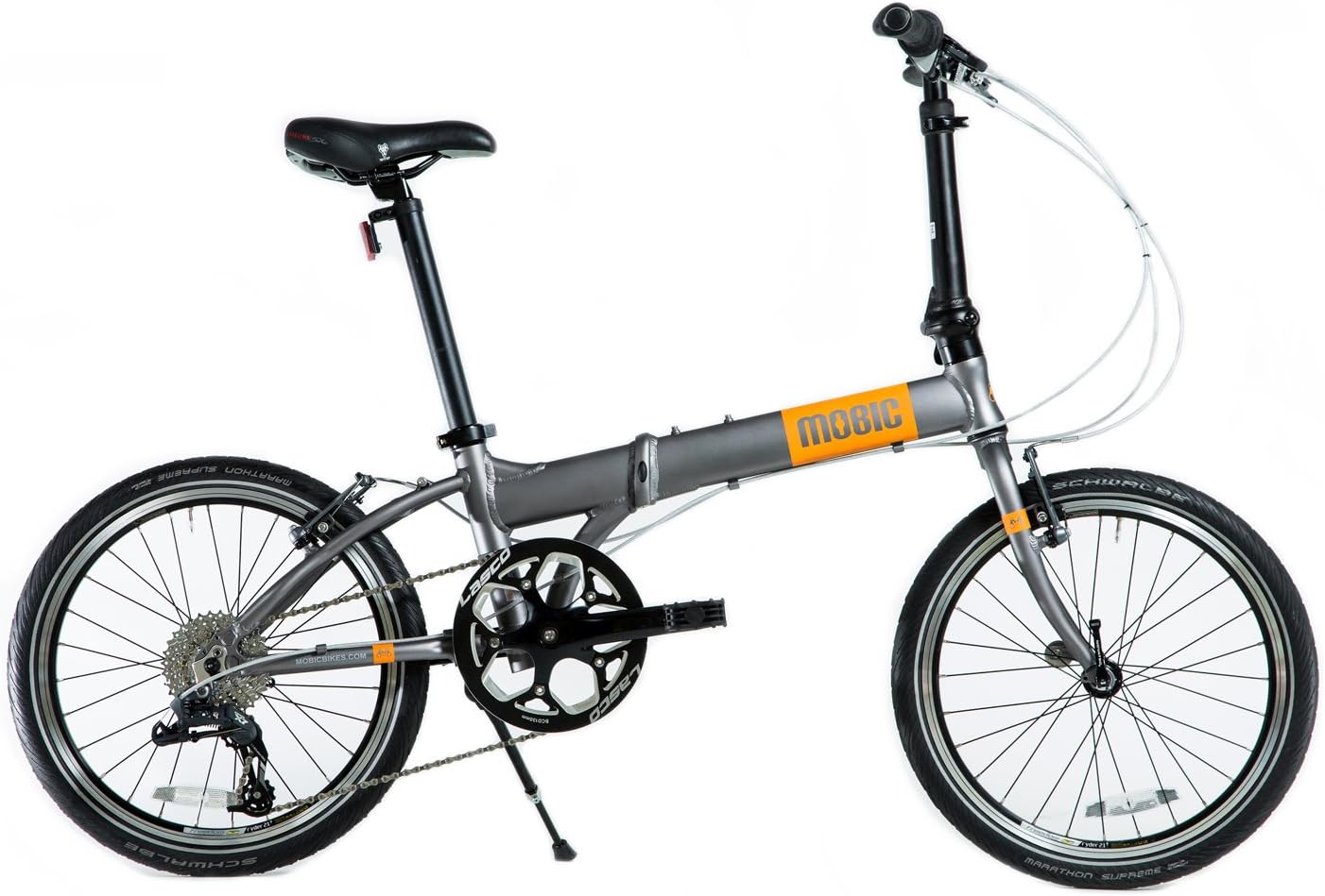MOBIC Fusion X9 Folding Bike 9 Speed Shifters Aluminum Frame/Fork
