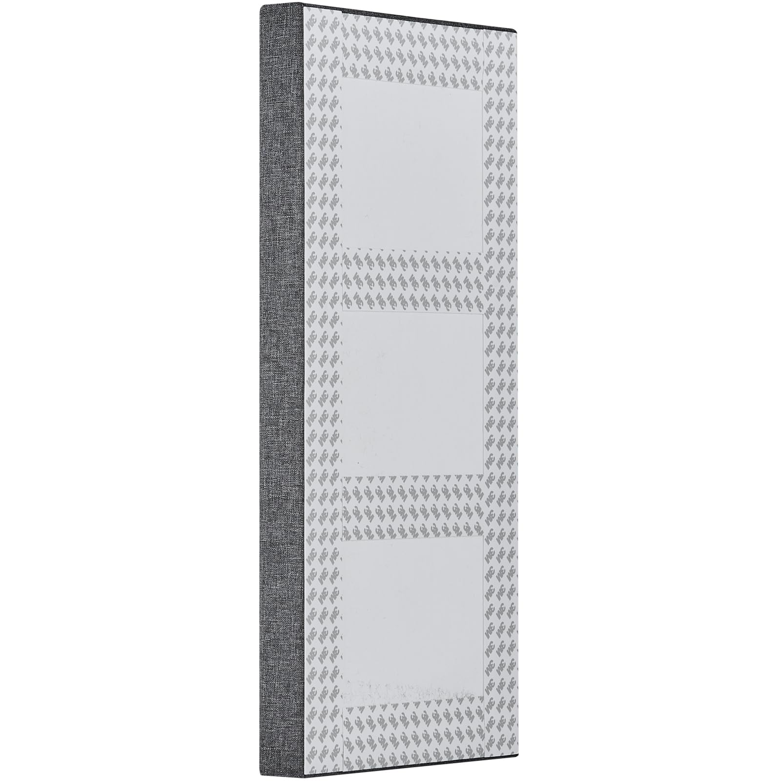 VEVOR Panneau Acoustique Mural Autocollant, Lot de 4, Panneaux Insonorisants Muraux en Fibre de Verre 60x30x5 cm, Isolation Phonique pour Maison, Home Cinéma, Studio, Bureau, Salle de Réunion, Gris