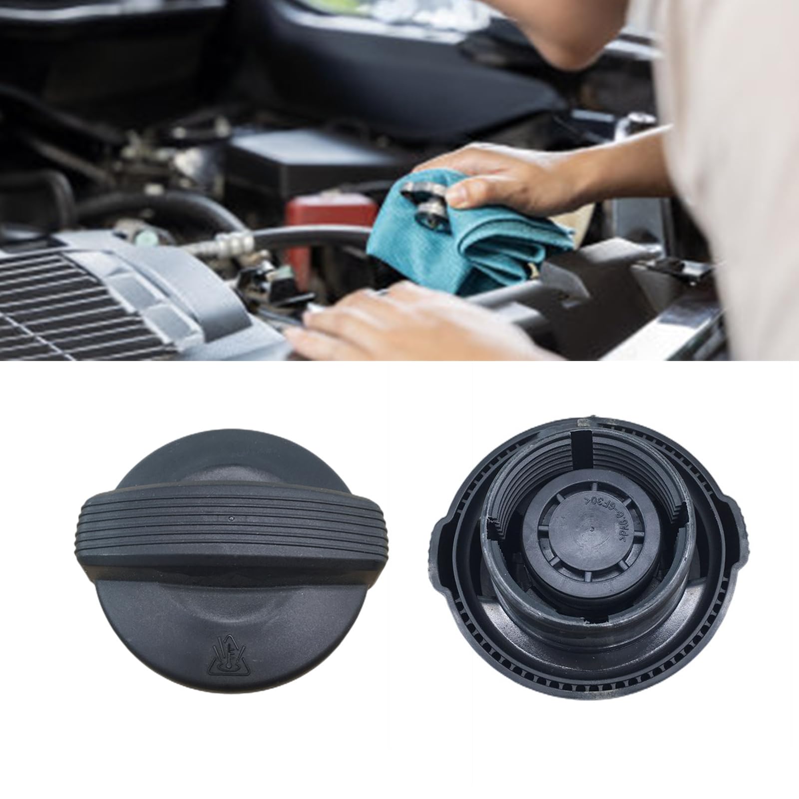 Engine Cooling Systems Caps Water Tanks Reservoir Lid Covers With Superior Seal Prevents Leaks Enhances Vehicle