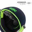 DSC Edge PRO Cricket Helmet for Men & Boys (Adjustable Steel Grill | Head Fit Adjuster |Color: Navy Blue | Light Weight | Size-XS gallery image