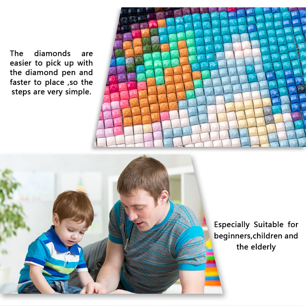 5D Diamond Painting Set – Schmetterlings Fee, 40x50 Cm, Mit Quadratischen Strasssteinen