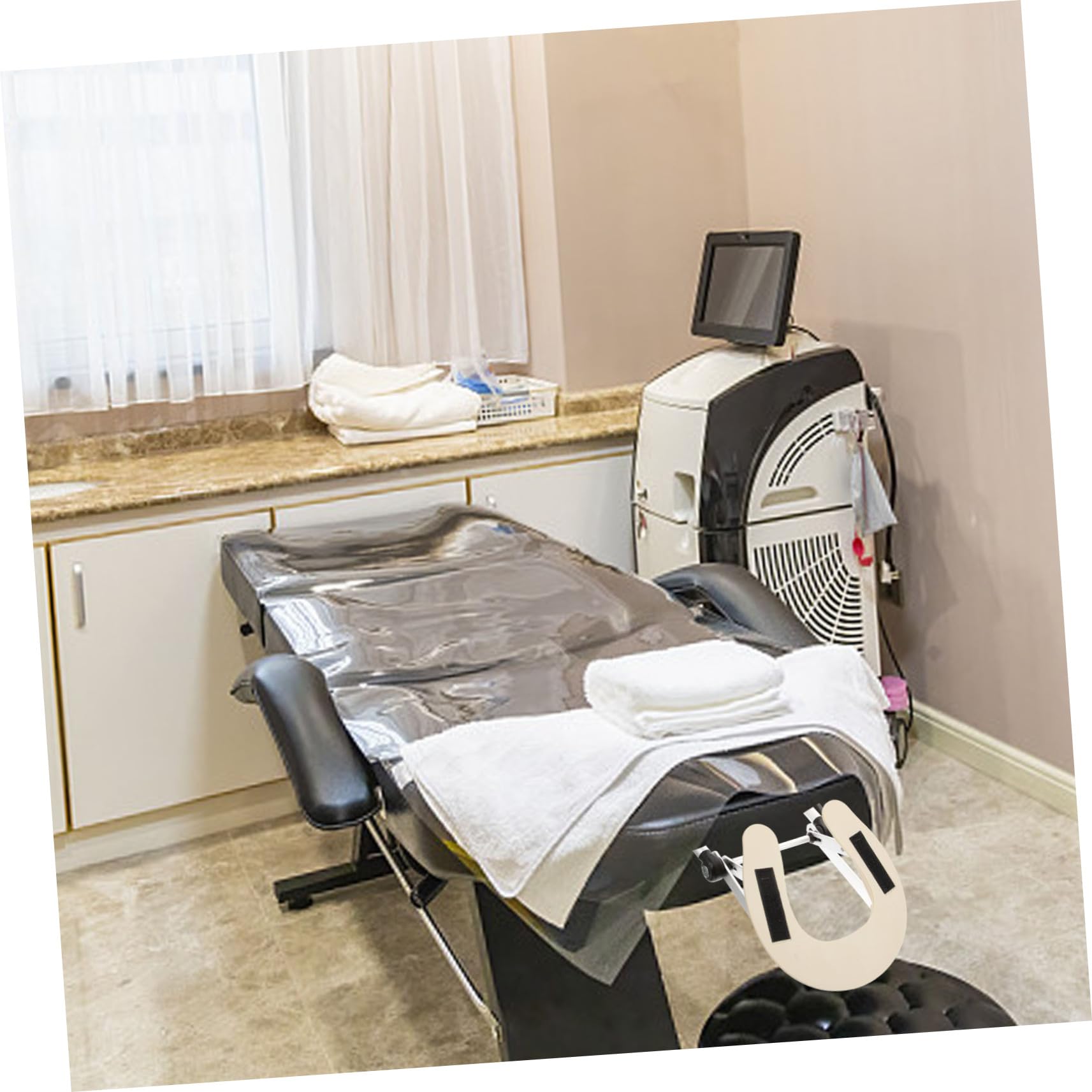 Supporto Poggiatesta Per Lettino Massaggi Portatile Ergonomico e Confortevole Per Viaggi e Uso Professionale in Saloni e Spa