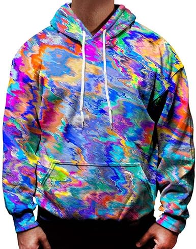 Paint splatter zip up hoodie Outlet