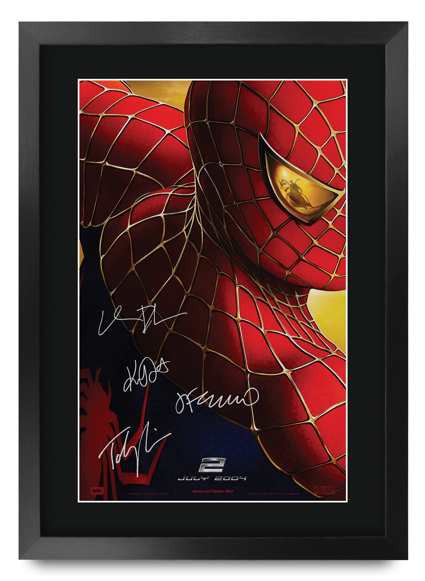 直筆サイン入り写真 スパイダーマン /フレーム別/SA鑑定済 直筆サイン入り写真 スパイダーマン /フレーム別/SA鑑定済