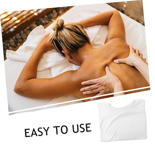 Miniatura 8 de Toalla de agujero, toalla, herramienta facial, herramienta para masajeador, toalla de masaje femenina, toalla blanca, toalla blanca, spa, tapete de