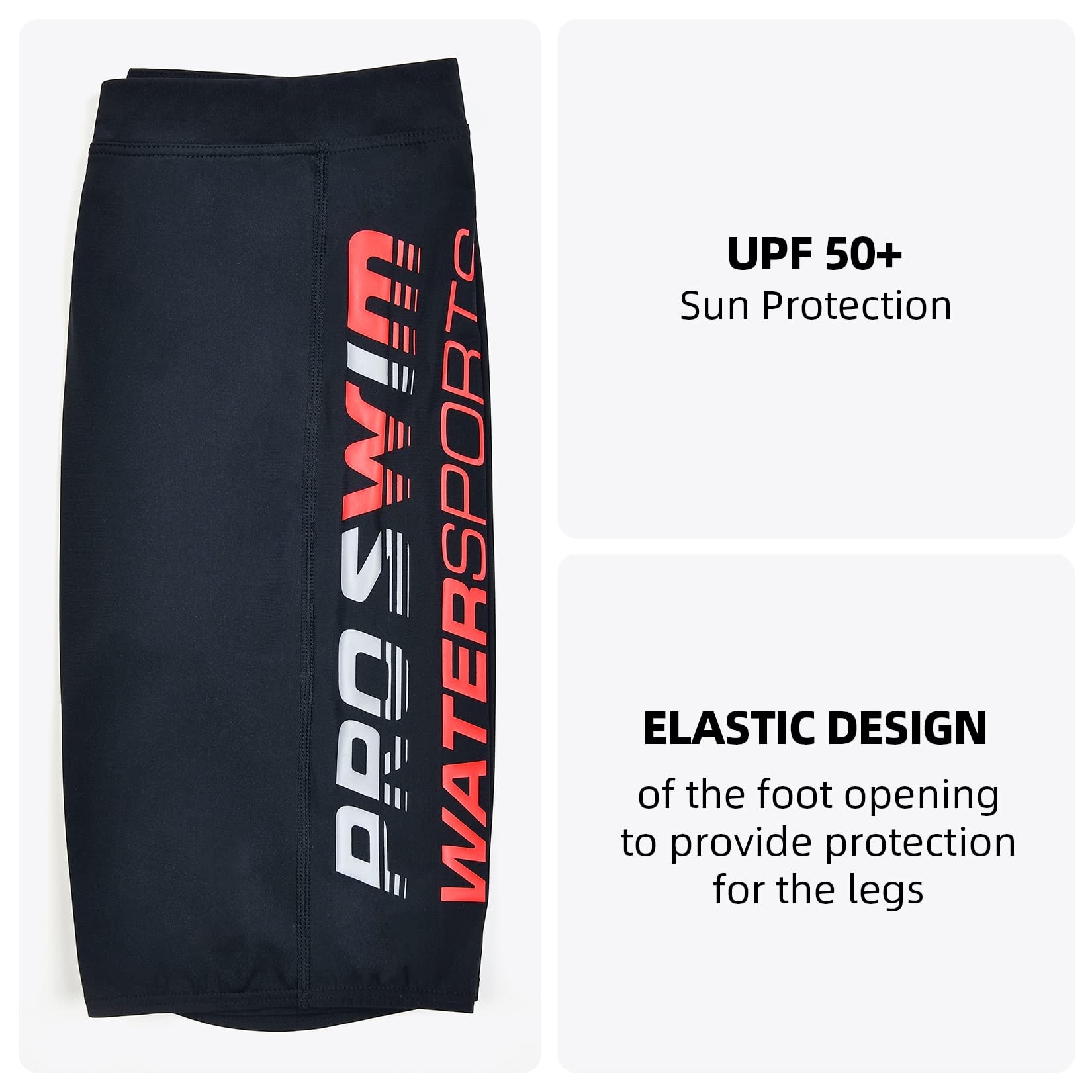 Veranobreeze Costume da Bagno da Uomo Jammer Nuoto da Competizione Pantaloni Costume da Bagno da Allenamento Lungo da Corsa