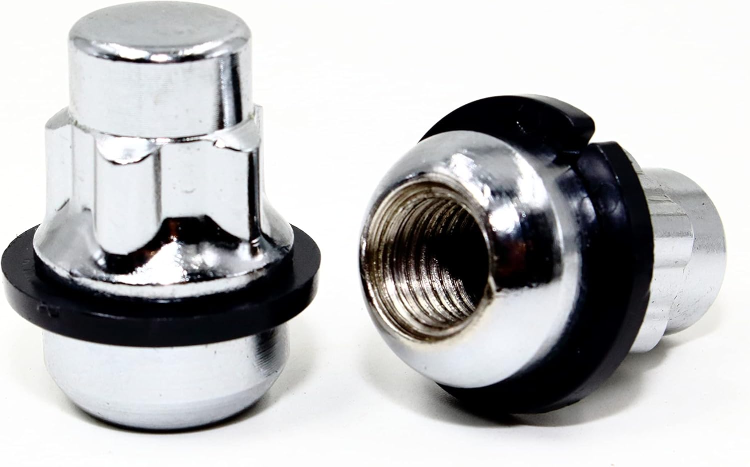 Set of 4 Veritek 12x1.5 Chrome Radius Ball Seat OEM Factory Style Removable Washer Socket Wheel Locks for Honda Acura