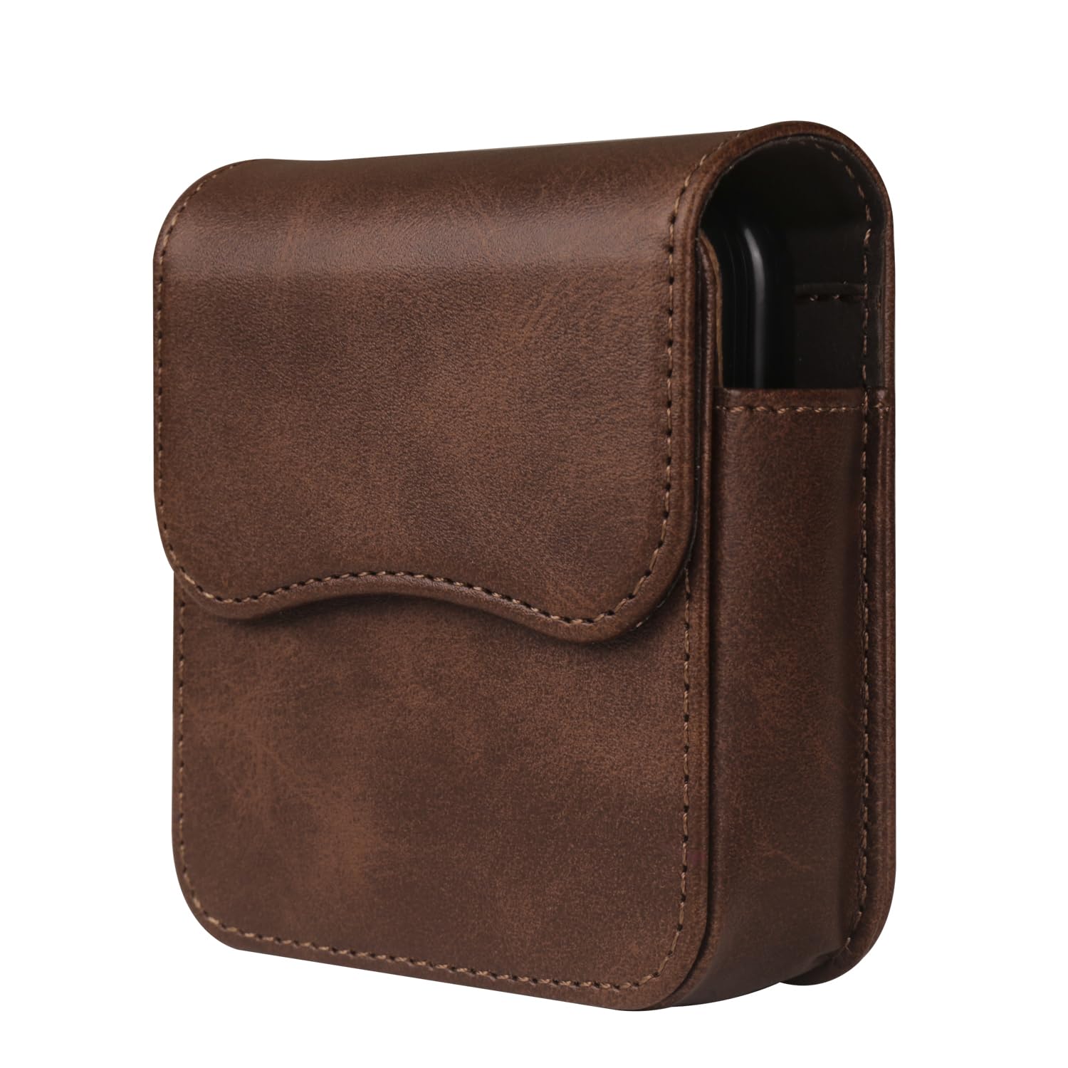 Galaxy Z Flip 8/FE/7/6/5/4/3 Leder Gürteltasche mit Kartenfa