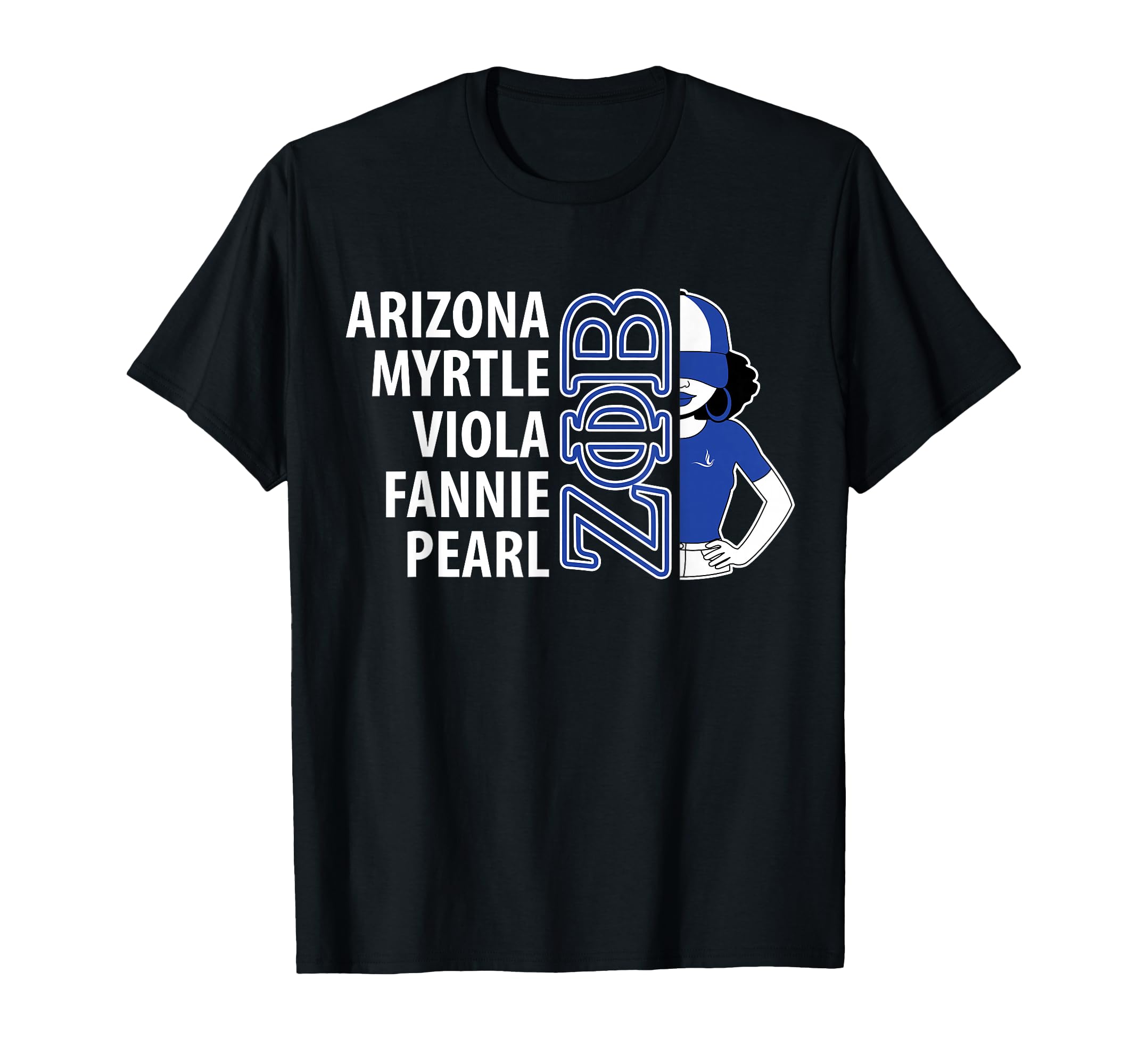 Zeta Phi Beta Sorority Paraphernalia, Zeta Phi Beta HBCU T-Shirt