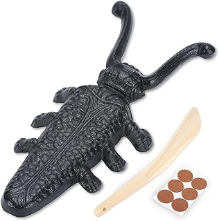 Boot Jack Remover - Heavy Duty Wrought Iron Boot Puller for Cowboy Boots, Work Boots & Outdoor Footwear - Boot Remove Helper for Farmers, Elderly & Construction Workers (Black)