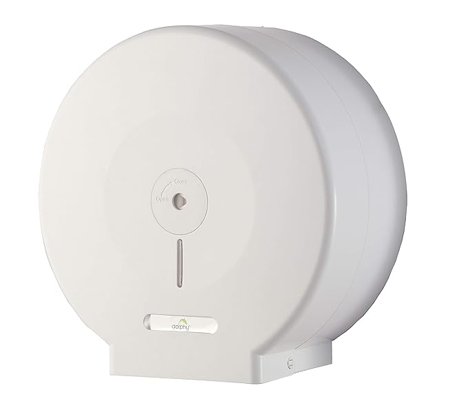 Dolphy Anti-Dust Jumbo Roll Toilet Paper Dispenser