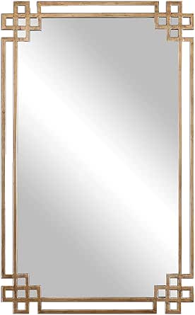 Uttermost' Devoll Oxidized Gold Vanity Mirror - 12930