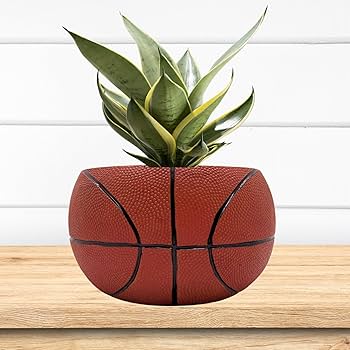 Amazon.co.jp: Wowser バスケットボール型プランターポット