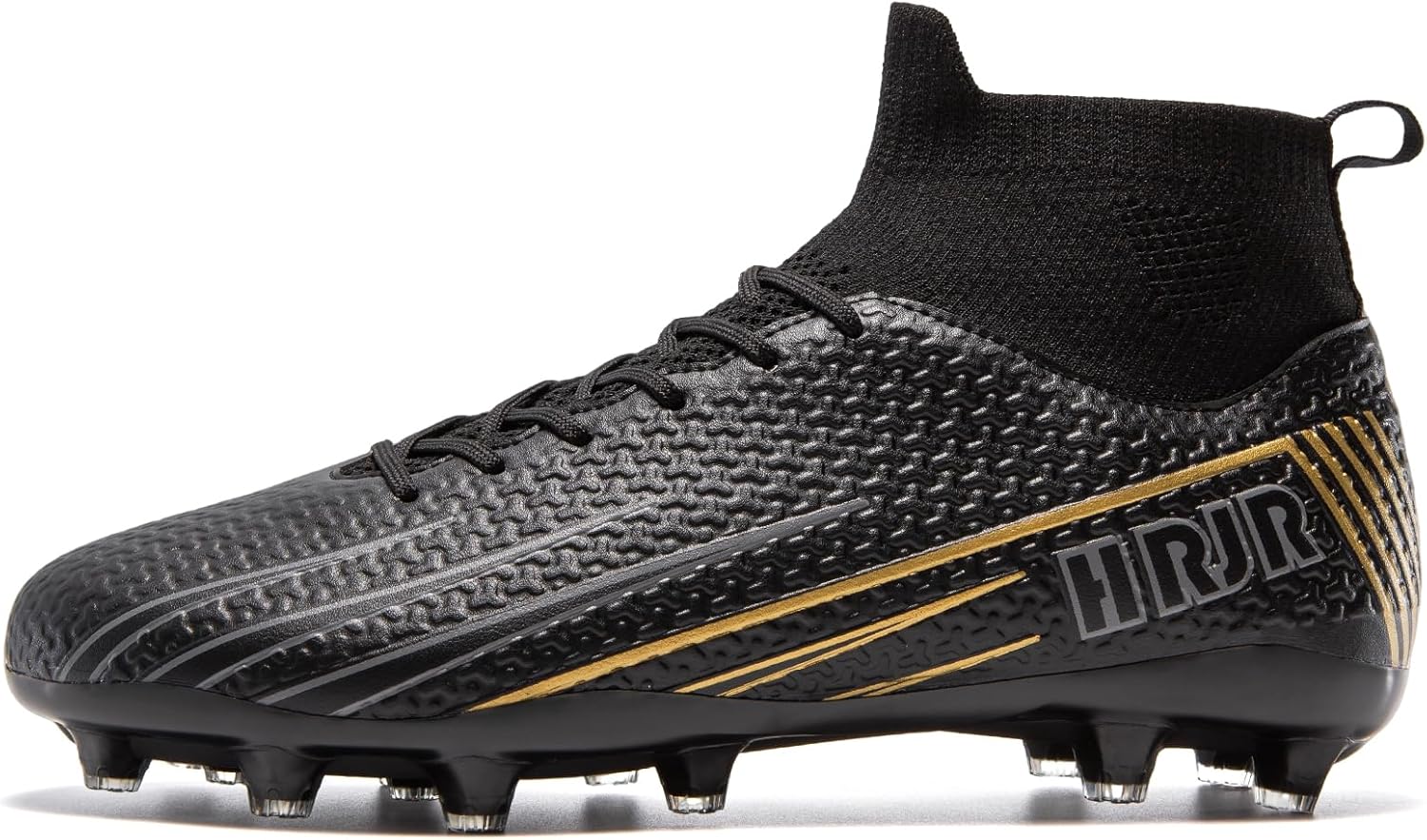 Men's Soccer Cleats Football Cleats for Unisex-Adult High-Top Spikes Shoes for Youth Lightweight Professional Training Turf Outdoor Athletic Sneaker Big Boys - Image 3
