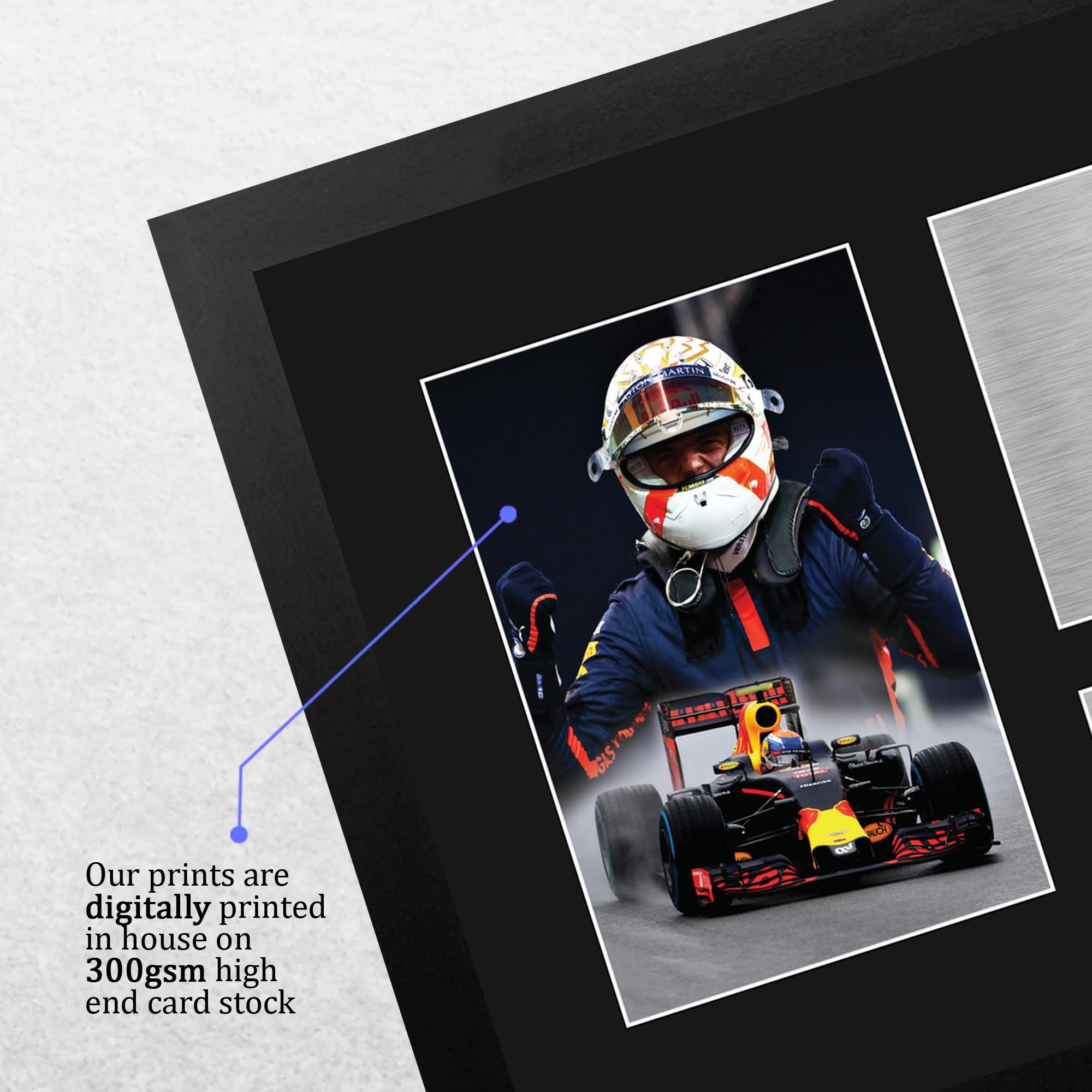 Amazon.com: HWC Trading Max Verstappen Formula 1 Framed Gifts