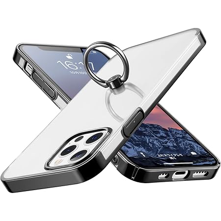 Amazon Co Jp S Segoi Iphone 12 Iphone 12 Pro ケース リング付き スタンド機能 メッキ加工 透明 Pc 落下防止 耐衝撃 おしゃれ 薄型 軽量 一体型 全面保護カバー アイフォン12 12proケース Iphone12 12 Pro リング ケース 6 1インチ Iphone 12 Iphone