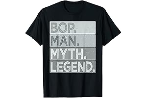 Bop Men Myth Legend Dad T-Shirt - Perfect for Father's Day