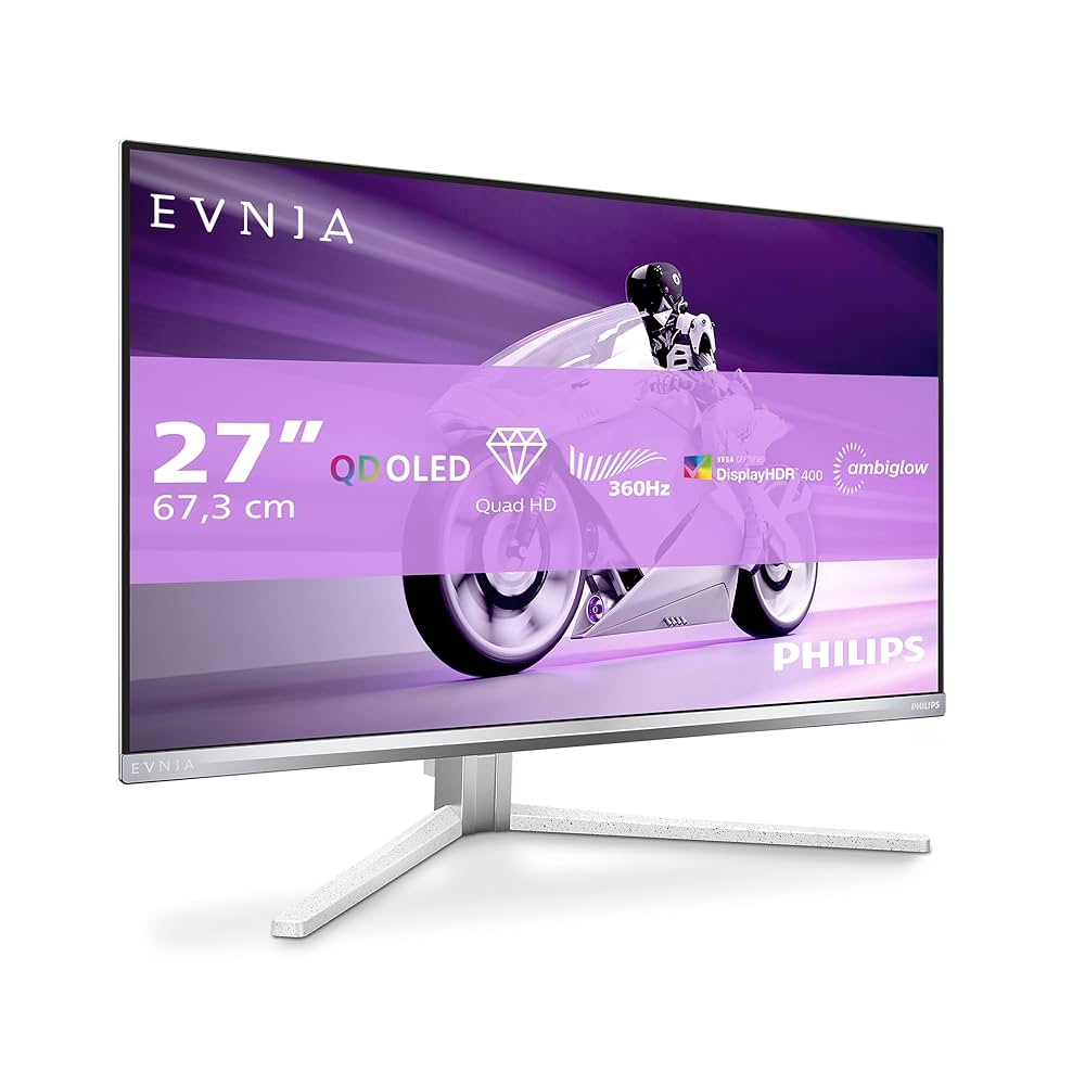 Philips Evnia 27M2N8500 - Monitor gier QHD OLED 27 cali, 360