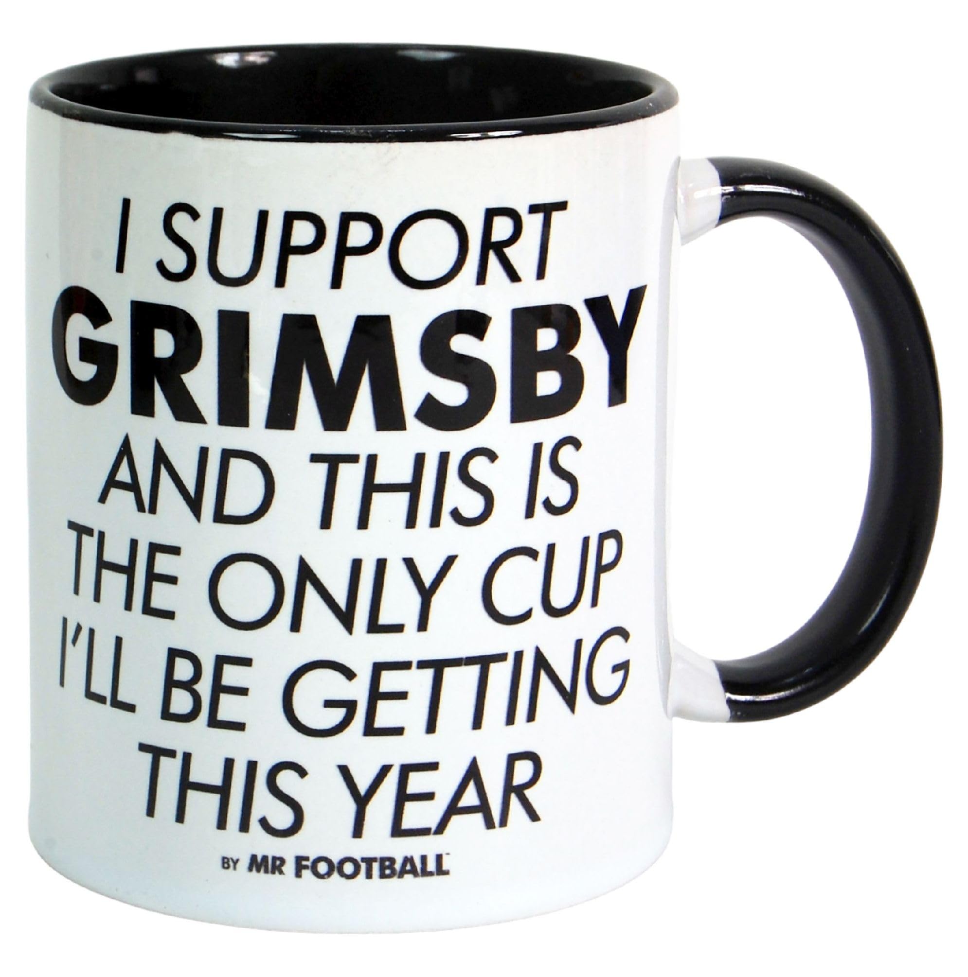 I Support Grimsby Town and This is only Cup -Gift Boxed Mug Present idea for Fan Supporter